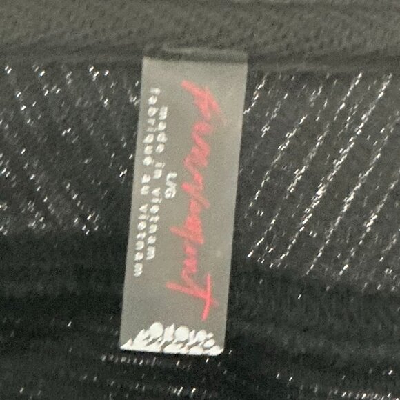 Free People Henley Style Women's Size L Oversized Long Sleeve Tee NWT - Picture 5 of 7